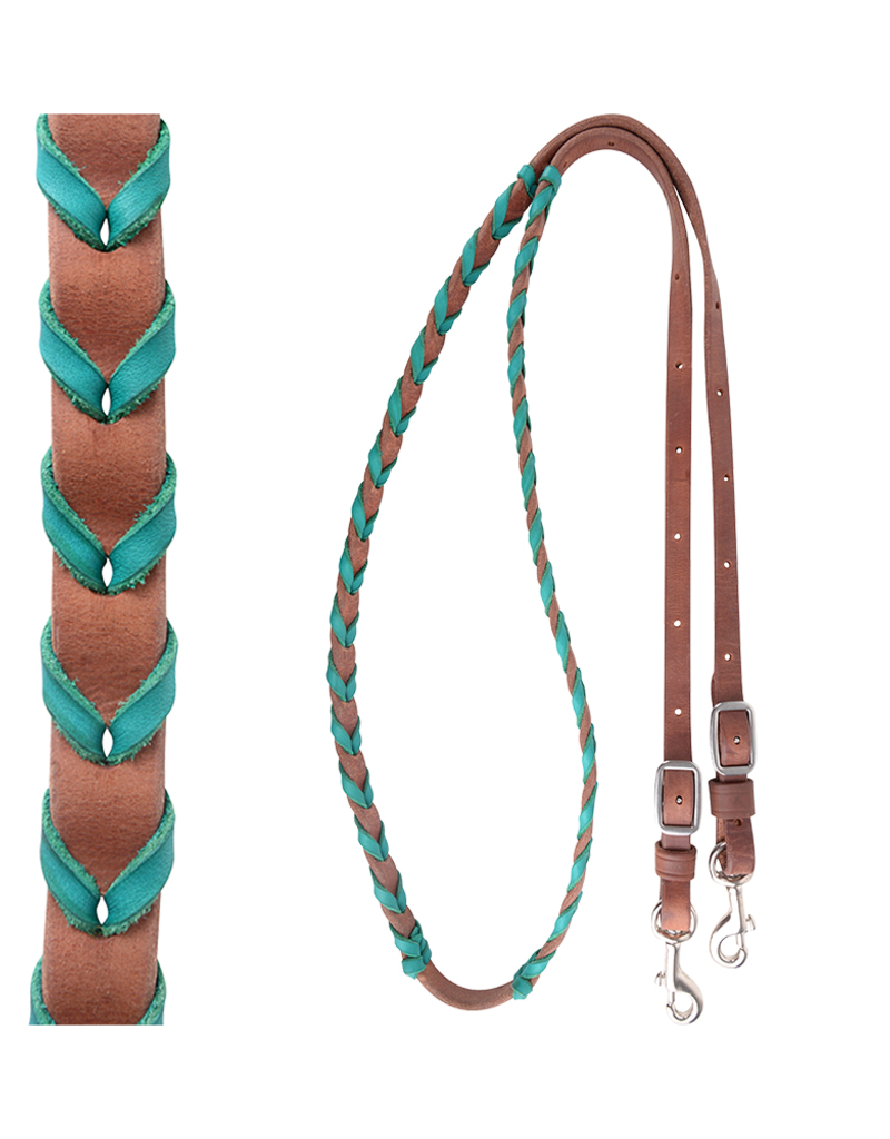 MARTIN Barrel Reins 5/8" Laced