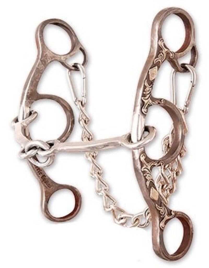 Sherry Cervi Barrel Bit D Ring Square Snaffle