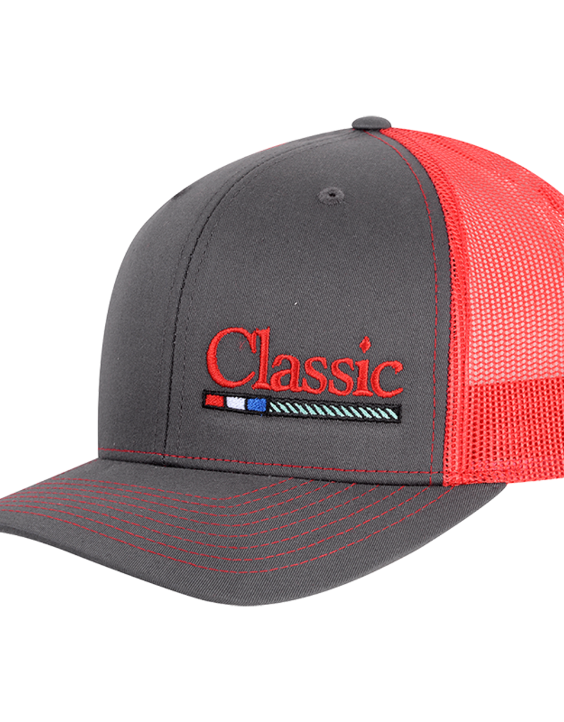 Classic Equine Snapback Red