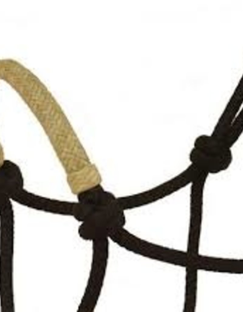 Classic Equine Rope Halter w/Rawhide
