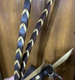 Rafter T Ranch Company Harness Leather Barrel Reins