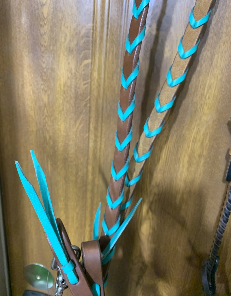 Rafter T Ranch Company Harness Leather Barrel Reins