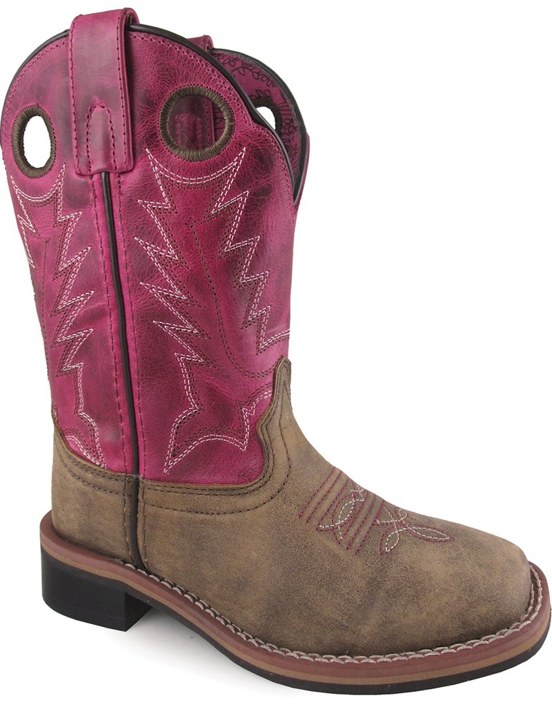 Smoky Mountain Boots Tracie Brown Distress/Pink Distress