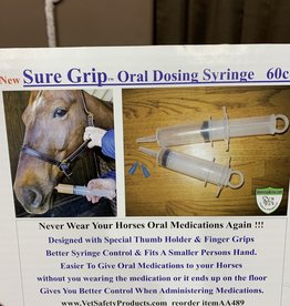 America's Acres Syringe - SureGrip Oral Dosing Medication & Feeding