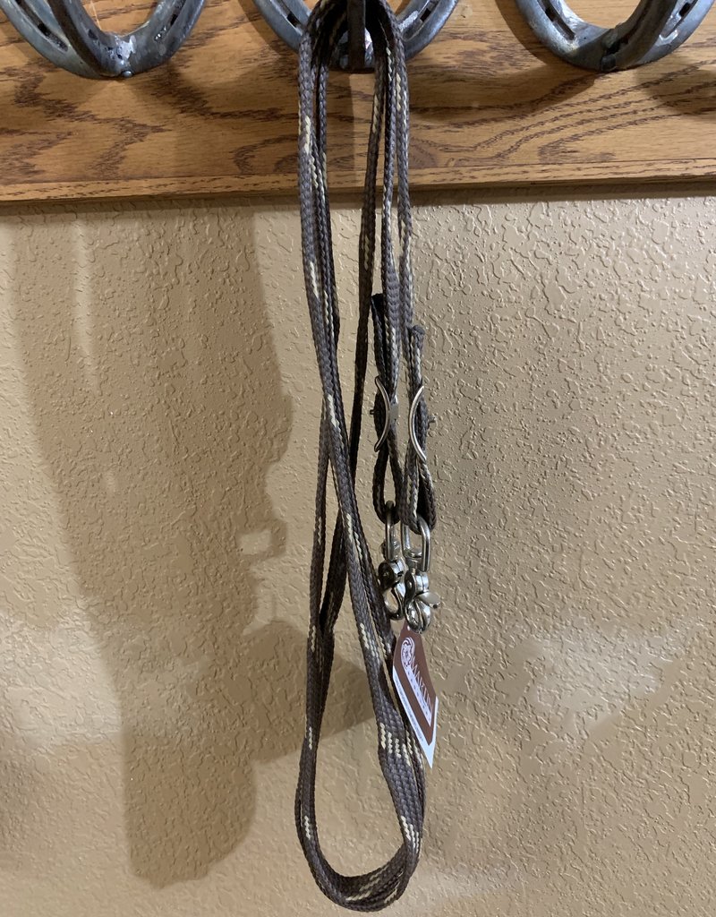 MARTIN 5/8"  waxed nylon Roping Reins