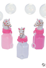 Oriental Trading PInk Cowgirl Bubble Bottles