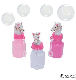 Oriental Trading PInk Cowgirl Bubble Bottles