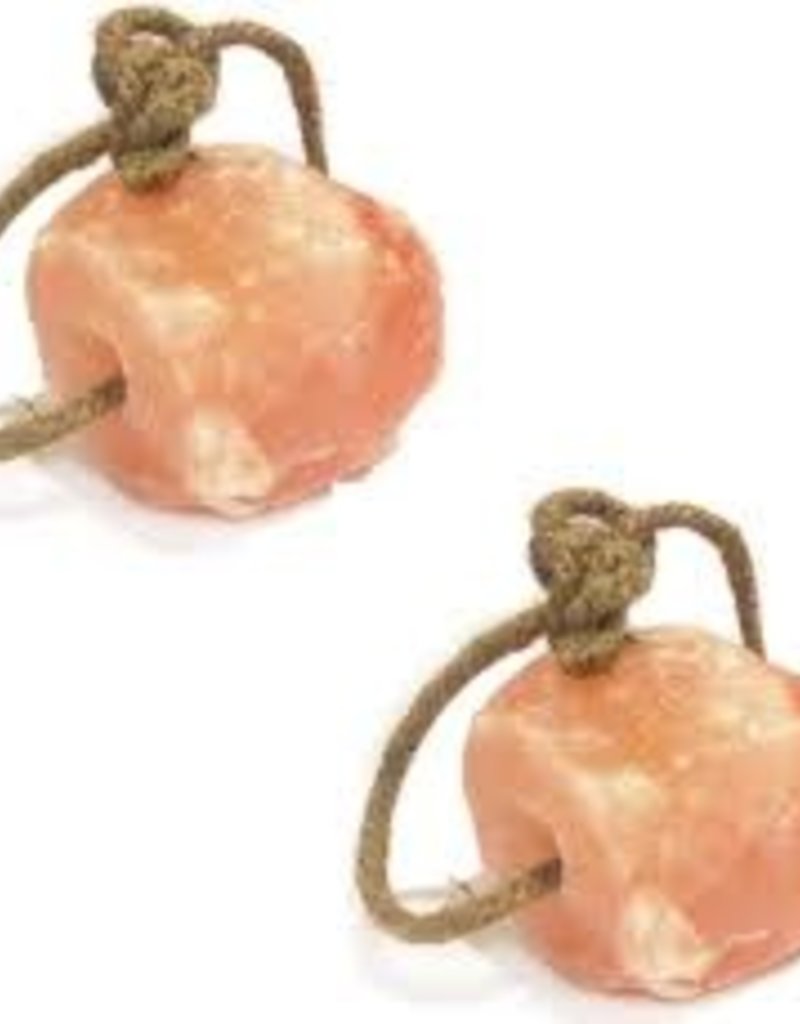 Amazon Himalayan Salt Horse lick on a rope  (2.2 lb)