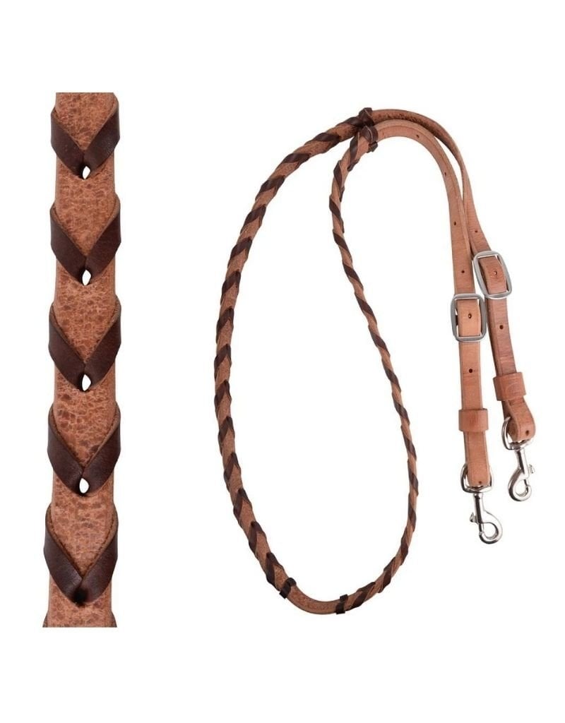 MARTIN Barrel Reins 3/4" Laced