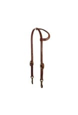 Professional's Choice Headstall Flat Ear Brass Snap