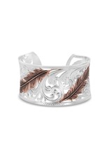 Montana Silversmiths Heavenly Whispers Feather Cuff Bracelet