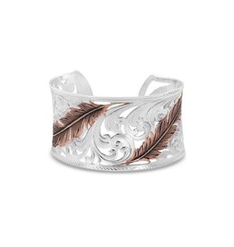 Montana Silversmiths Heavenly Whispers Feather Cuff Bracelet