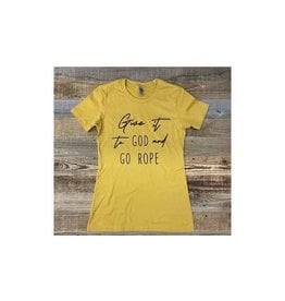 Go Rope Vintage Gold Cotton T-Shirt