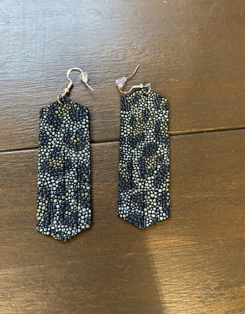 Dakota Cowgirl Leather Earrings