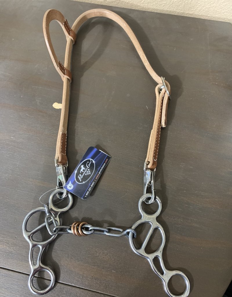 Professional's Choice Gag Bridle Set Chain w/CR