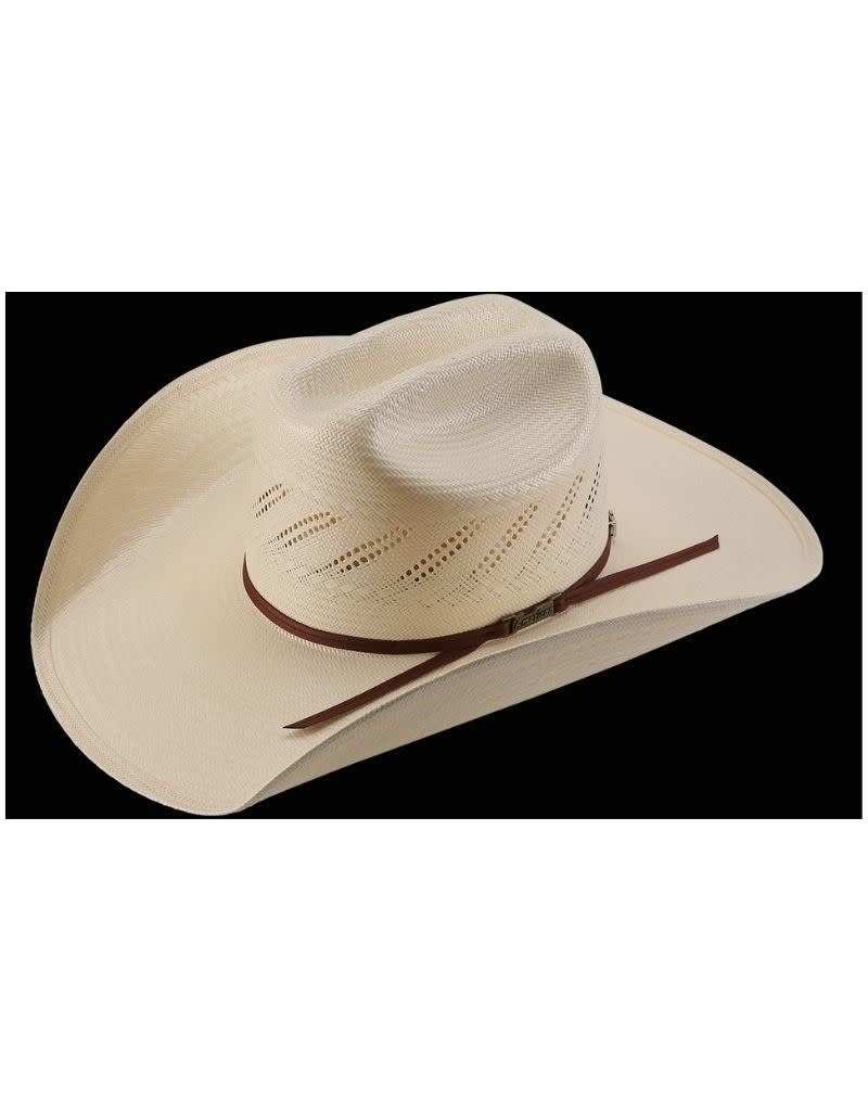 American Hat Company 7900 Rancher Straw Hat w/ChocolateTrim