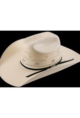 American Hat Company 8200 Rancher Straw Hat w/Blk Trim