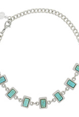 Montana Silversmiths Starlight Turquoise Choker Attitude Necklace