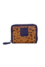 Rafter T Ranch Company Wallet - Small w/Leopard Hairon