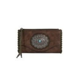 Tony Lama Tony Lama Wallet Brown w/Concho