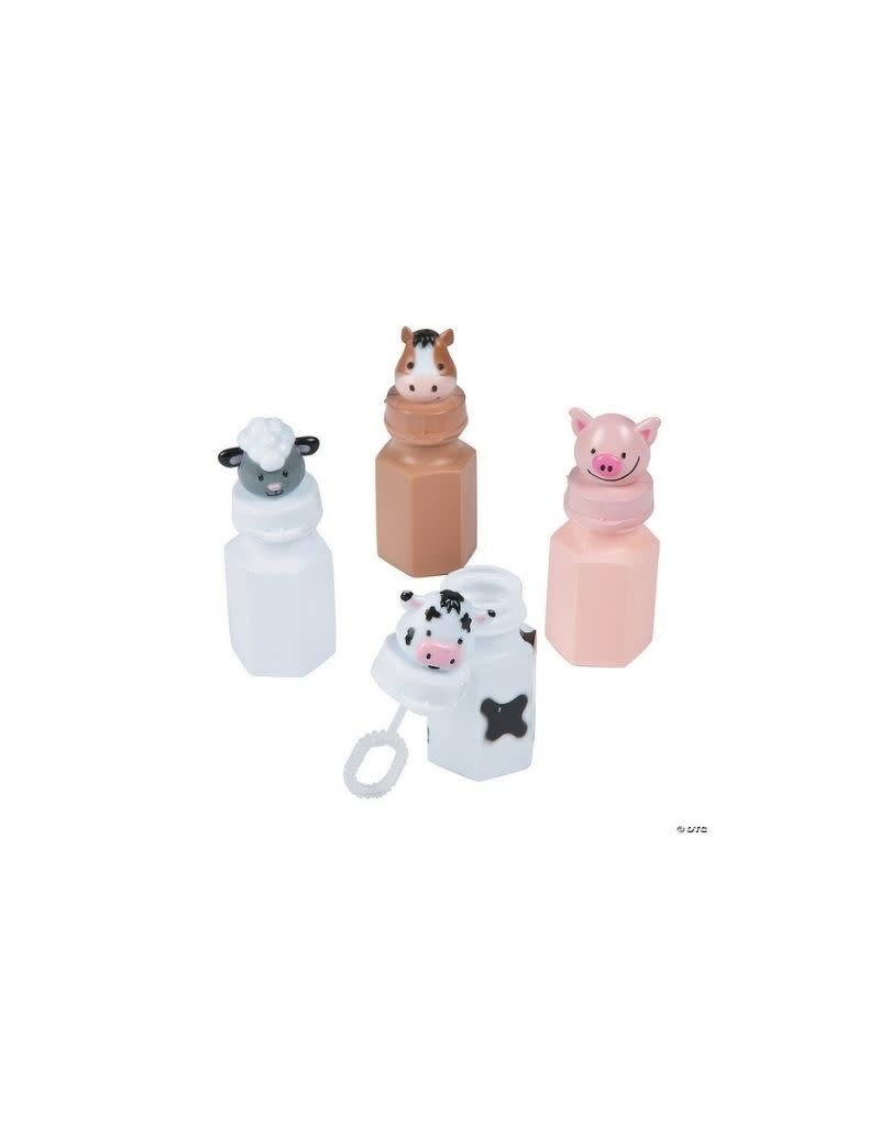 Oriental Trading Barnyard Bubble Bottles