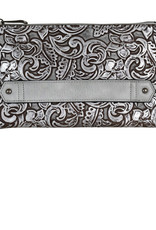 Justin Clutch Silver Wash