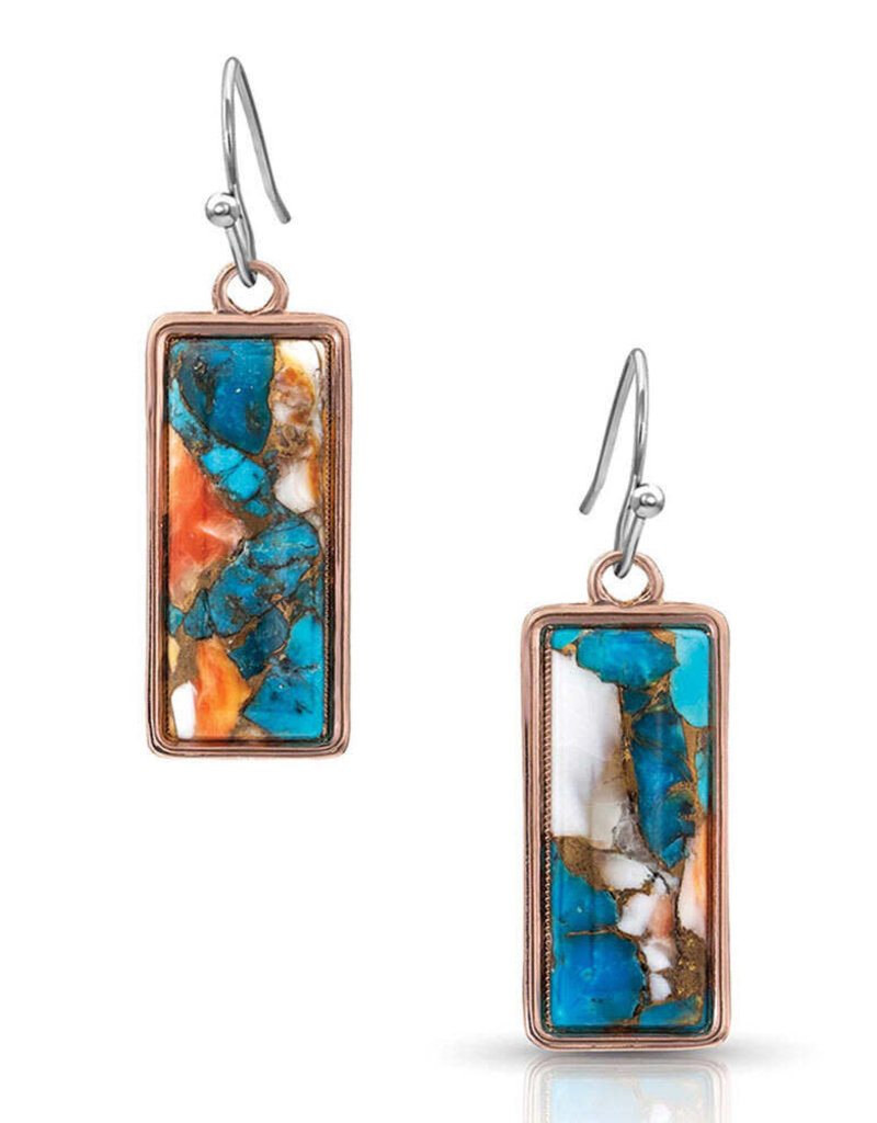 Montana Silversmiths Sweet Memories Picture Perfect Turquoise Earrings