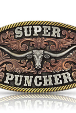 Montana Silversmiths Dale Brisby Super Puncher Longhorn Buckle