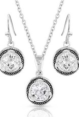 Montana Silversmiths Wild Stone Crystal Jewelry Set