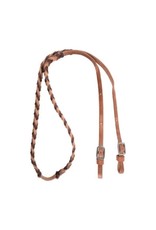 Burns Saddlery 5/8 Laced Barrel Reins