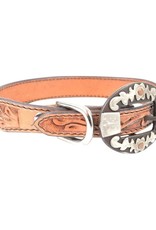 Cashel Dog Collar Oval Floral Large 21"