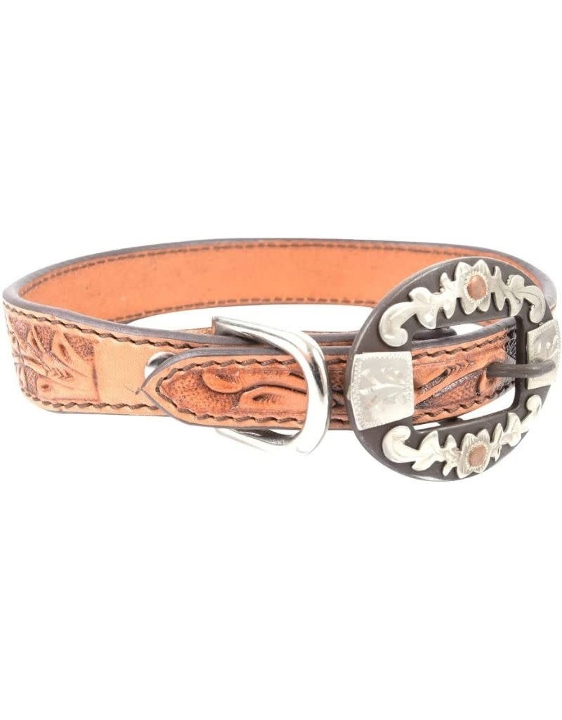 Cashel Dog Collar Oval Floral Large 21"