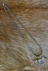 Silver Chain w/Horse Necklace