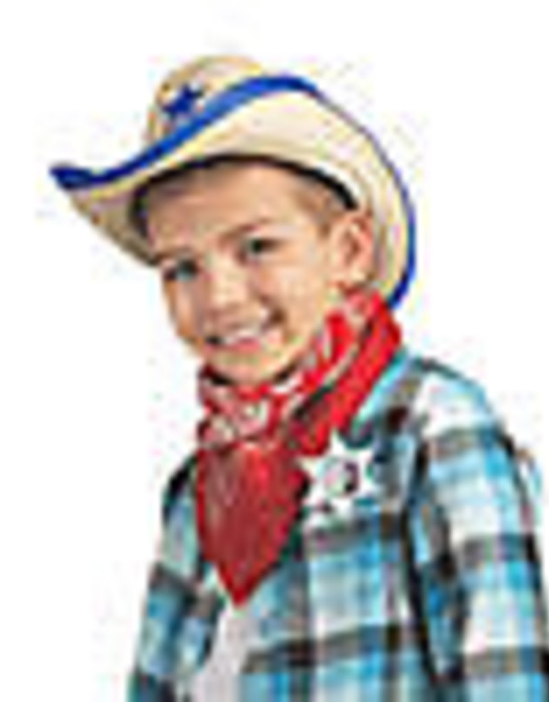 Oriental Trading Western Dress Up Accessory Kit (hat/bandana/badge)