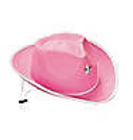 Oriental Trading Pink Felt Cowgirl Hat