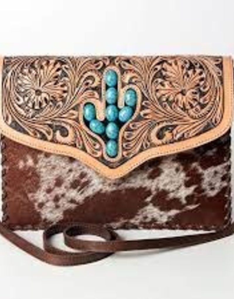 American Darling Hide with Turquoise Cross