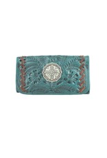 American West Lariats & Lace Tri-Fold Wallet