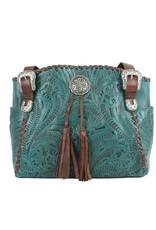 American West Lariats & Lace Zip-Top Tote
