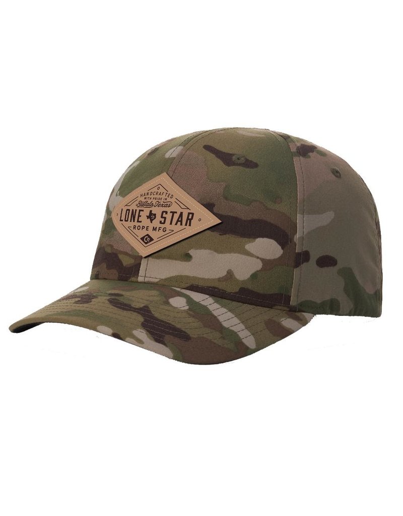 Lonestar Ropes Fitted Camo Flexfit Sm/Md