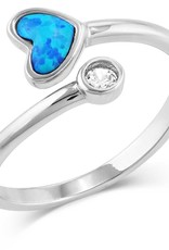 Montana Silversmiths Hidden Lake Glacial Pools Opal Wrap Ring