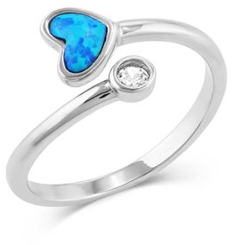 Montana Silversmiths HIdden Lake Glacial Pools Opal Wrap Ring