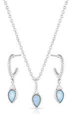 Montana Silversmiths Petite Charm Opal Jewelry Set