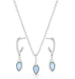 Montana Silversmiths Petite Charm Opal Jewelry Set