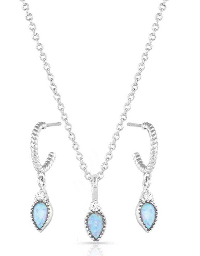 Montana Silversmiths Petite Charm Opal Jewelry Set