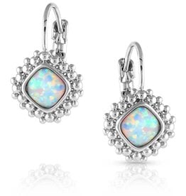 Montana Silversmiths Glacial Lake Opal Earrings