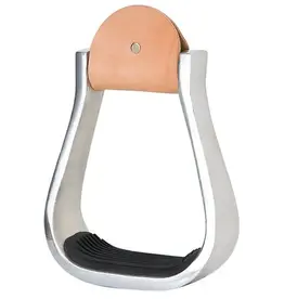 Burns Saddlery Aluminum Barrel Stirrup