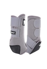 Classic Equine Legacy2 Protective Boots Steel Grey Large Front