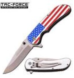 Tac Force American Flag Spring Assisted