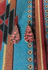 Dakota Cowgirl Laced Leather Earrings