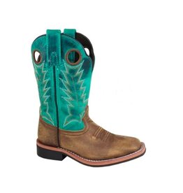 Smoky Mountain Boots Jesse Brown Distress/Turquoise Boots 10C